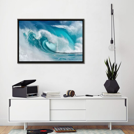 When The Ocean Turns Into Blue Fire by Daniel Montero