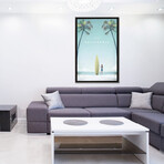 Surf California by Henry Rivers (26"H x 18"W x 0.75"D)