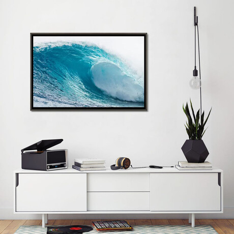 Plunging Waves I, Sout Pacific Ocean, Tahiti, French Polynesia by Panoramic Images (18"H x 26"W x 0.75"D)