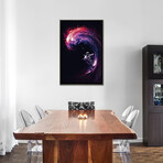 Space Surfing II by Nicebleed (26"H x 18"W x 0.75"D)