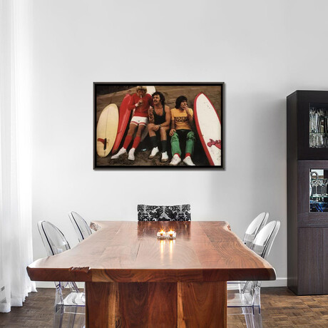 Sitting Surfers by Hemingway Design (18"H x 26"W x 0.75"D)