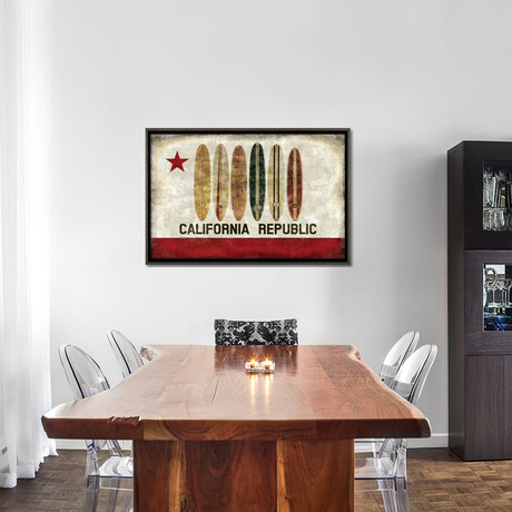 Surf Republic by Luke Wilson (18"H x 26"W x 0.75"D)