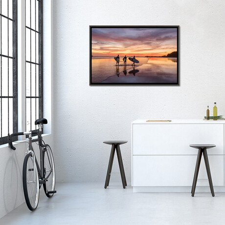 End Of The Surfing Day by Matteo Colombo (18"H x 26"W x 0.75"D)