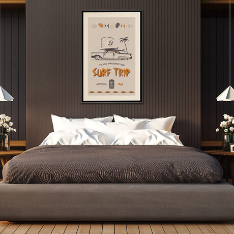 Surf Trip by Misteratomic (26"H x 18"W x 0.75"D)