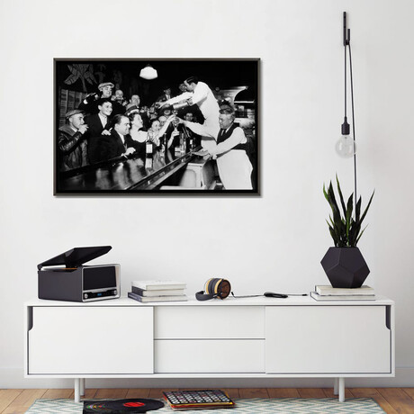 End Of The Prohibition Party by American Photographer (18"H x 26"W x 0.75"D)