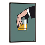 Mad Men #2 by Grégoire "Léon" Guillemin (26"H x 18"W x 0.75"D)