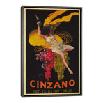 Asti Cinzano (Vintage) by Leonetto Cappiello (26"H x 18"W x 0.75"D)