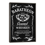 Baratheon Black Stag Whiskey by 5by5collective (26"H x 18"W x 0.75"D)