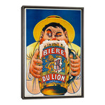 Biere du Lion by Vintage Apple Collection (26"H x 18"W x 0.75"D)