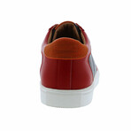 Simon Lace up Fashion Sneaker // Red (US: 11.5)