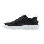 Zeke High top Fashion Sneaker // Black (US: 10)