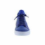 Kona Lace up High top Fashion Sneaker // Blue (US: 10.5)