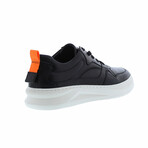 Zeke High top Fashion Sneaker // Black (US: 10.5)