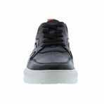 Zeke High top Fashion Sneaker // Black (US: 12)