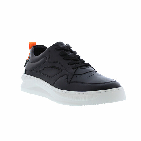 Zeke High top Fashion Sneaker // Black (US: 8)