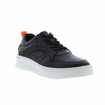 Zeke High top Fashion Sneaker // Black (US: 10.5)