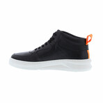 Chrisley High top Fashion Sneaker // Black (US: 8.5)