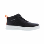 Chrisley High top Fashion Sneaker // Black (US: 8.5)