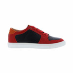 Simon Lace up Fashion Sneaker // Red (US: 8)