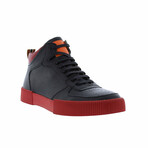 Dion Lace up High top Fashion Sneaker // Black (US: 11)