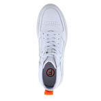 Chrisley High top Fashion Sneaker // White (US: 10.5)