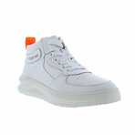 Chrisley High top Fashion Sneaker // White (US: 12)