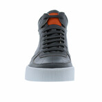 Dion Lace up High top Fashion Sneaker // Gray (US: 11)