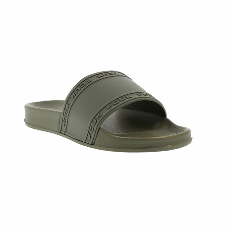 Fitch Slip on Sandal // Olive (US: 8)