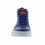 Dion Lace up High top Fashion Sneaker // Blue (US: 10)