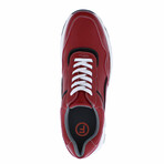 Petta Lace up Fashion Sneaker // Red (US: 8.5)
