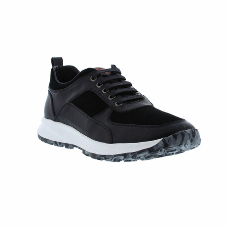 Kevin Lace up Athletic Sneaker // Black (US: 8)