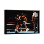 Overhand Right Connects, February 15th, 1978 by Muhammad Ali Enterprises (18"H x 26"W x 0.75"D)