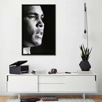 Profile Shot Of Muhammad Ali by Muhammad Ali Enterprises (26"H x 18"W x 0.75"D)