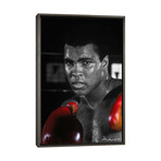 Muhammad Ali In Training by Muhammad Ali Enterprises (26"H x 18"W x 0.75"D)