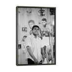 Muhammad Ali Mean Mugging For The Camera by Muhammad Ali Enterprises (26"H x 18"W x 0.75"D)