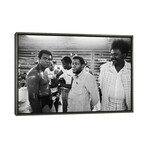 Muhammad Ali, Promoter And Training Team by Muhammad Ali Enterprises (18"H x 26"W x 0.75"D)