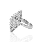 Mirco Visconti // 18K White Gold Diamond Ring // Ring Size: 7.5 // Store Display