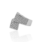 Fani // 18K White Gold Diamond Ring // Ring Size: 6.75 // 16.2g // Store Display