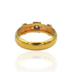 Visconti // 18K Yellow Gold Diamond Ring // Ring Size: 6.25 // Store Display