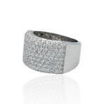 Visconti // 18K White Gold Diamond Ring // Ring Size: 7.25 // 12.6g // Store Display