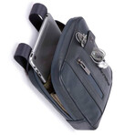 Leather Crossbody Bag // Black