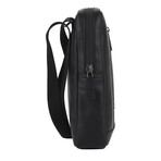 Leather Crossbody Bag // Black
