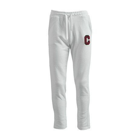 College Sweatpants // White (S)