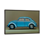 Volkswagen Beetle 1955 by Paul Meijering (18"H x 26"W x 0.75"D)