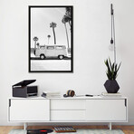 Van In Black & White by Sisi & Seb (26"H x 18"W x 0.75"D)