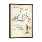 Volkswagen Beetle by Patent77 (26"H x 18"W x 0.75"D)