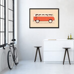 Red Van by Florent Bodart (18"H x 26"W x 0.75"D)