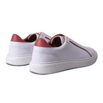 Devon Lace to Toe Sneaker // White + Red (US: 9)