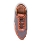 Lancaster Chunky Vibram Trainer // Cognac + Gray (US: 7.5)