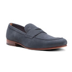 Cartwright Penny Loafer // Navy Nubuck (US: 7.5)